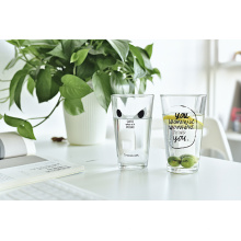 2016 Haonai glassware juice/milk glass,high quality borosilicate drinking glass cup